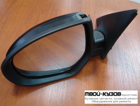ЗЕРКАЛО ЛЕВАЯ СТОРОНА АВТОСКЛАДЫВ , ЭЛЕКТР С ПОДОГРЕВОМ (ASPHERICAL) ГРУНТ (ТАЙВАНЬ) для Mazda 6 (2008-2012)