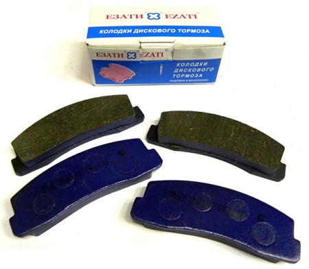 Колодка тормозная ВАЗ-2121 передняя (ЕЗАТИ) (4 шт.)