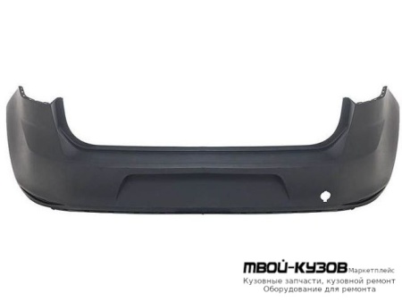 БАМПЕР ЗАДНИЙ БЕЗ ОТВ ПОД ДАТЧИКИ (КИТАЙ) для Volkswagen GOLF VII (2012-)