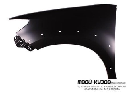 КРЫЛО ПЕРЕДНИЙ ПРАВАЯ СТОРОНА С ОТВ П/РАСШИРИТ , БЕЗ ОТВ ПОД ПОВТОРИТЕЛЬ (ТАЙВАНЬ) для Toyota HILUX (2011-2015)