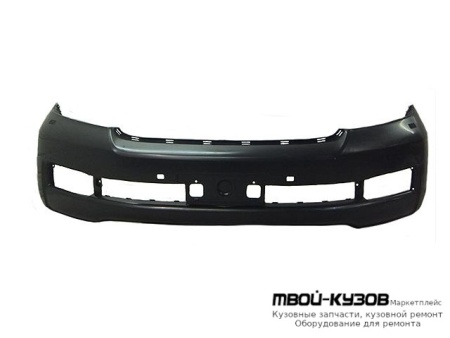 БАМПЕР ПЕРЕДНИЙ С ОТВЕРСТИЯМИ ПОД ПРОТИВОТУМАННЫЕ ФАРЫ (КИТАЙ) для Toyota LANDCRUISER 200 (2008-2011)