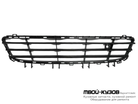 РЕШЕТКА БАМПЕРА ПЕРЕДНИЙ ЦЕНТРАЛ (5 ДВ) (ТАЙВАНЬ) для Opel ASTRA H (06.2004-)