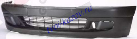 306 БАМПЕР передний с РЕШЕТК СПОЙЛЕР черного цвета
