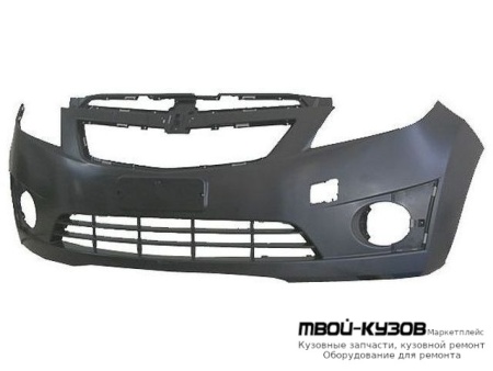 БАМПЕР ПЕРЕДНИЙ ГРУНТ (ТАЙВАНЬ) для Chevrolet SPARK (2010-)