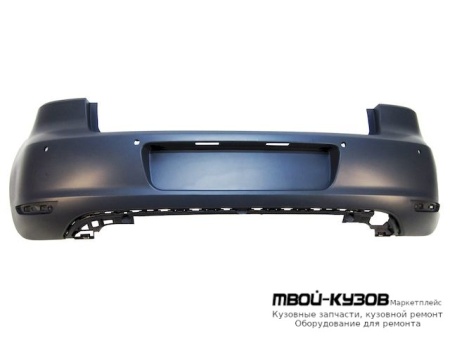 БАМПЕР ЗАДНИЙ С ОТВ ПОД ДАТЧИКИ (КИТАЙ) для Volkswagen GOLF VI (2009-2011)