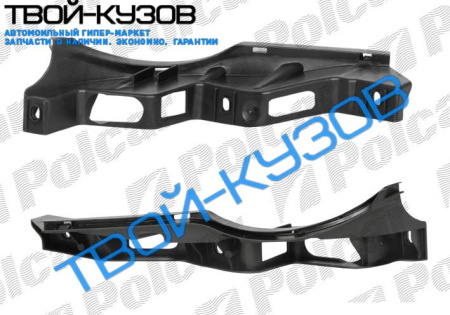 PASSAT B6 05- КРОНШТЕЙН ПЕРЕДНЕГО БАМПЕРА ЛЕВЫЙ К КРЫЛУ