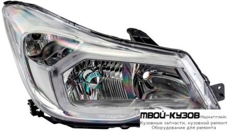 ФАРА ПРАВАЯ СТОРОНА С КОРРЕКТОР , (КСЕНОН) , ДИОД (DEPO) для Subaru FORESTER (2013-)