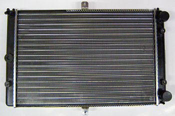 Радиатор охлаждения ВАЗ-2108 (карб.,инж.) алюминиевый (LUZAR) LRc 01080