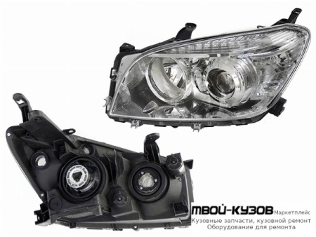 ФАРА ЛЕВАЯ СТОРОНА ПОД КОРРЕКТОР (КИТАЙ) для Toyota RAV4 (2006-)