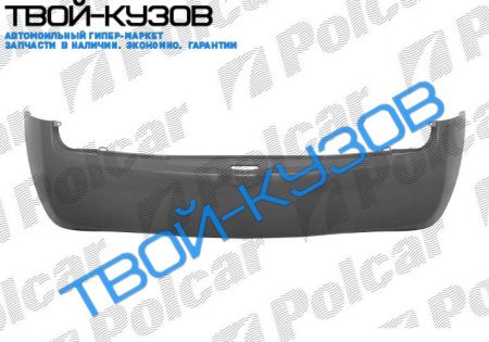 MICRA K12 02- БАМПЕР ЗАДНИЙ ПОД ПОКРАСКУ