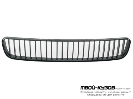 РЕШЕТКА БАМПЕРА ПЕРЕДНИЙ (КИТАЙ) для Skoda FABIA / ROOMSTER (2007-2009)