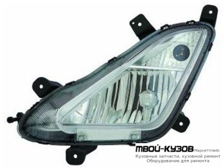 ФАРА ПРОТИВОТУМАННАЯ ЛЕВАЯ СТОРОНА С DRL( ХОД. ОГНИ) (DEPO) для Hyundai ELANTRA / AVANTE (2010-)