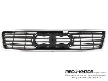 РЕШЕТКА РАДИАТОРА ХРОМ-ЧЁРНЫЙ для Audi A6 (09.1997 - 03.2004)