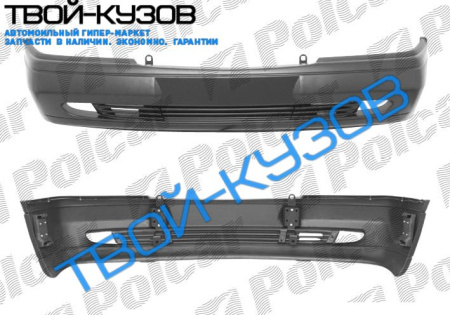 W202 92-(ESPIRIT/CLAS)БАМПЕР ПОД ПОКР.С НАКЛ.И СО СПОЙЛЕРОМ