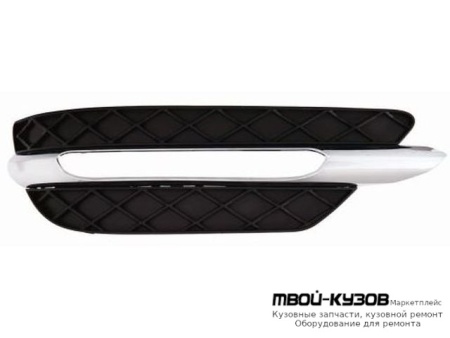 РЕШЕТКА БАМПЕРА ПЕРЕДНИЙ ПРАВАЯ СТОРОНА (DEPO) для Mercedes W204 (2007-)