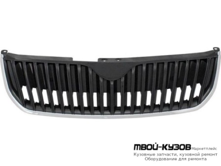 РЕШЕТКА РАДИАТОРА С МОЛДИНГ ХРОМ (КИТАЙ) для Skoda SUPERB (2008-2015)