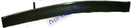 406 МОЛДИНГ бампера переднего левый черный с молдингом хромир.