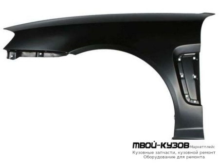 КРЫЛО ПЕРЕДНИЙ ЛЕВАЯ СТОРОНА БЕЗ ОТВ ПОД ПОВТОРИТЕЛЬ (ТАЙВАНЬ) для Hyundai COUPE / TIBURON (2003-)