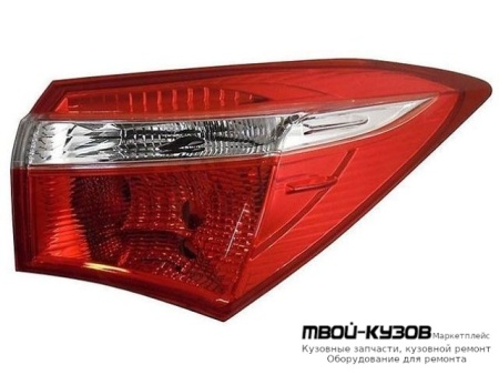 ФОНАРЬ ЗАДНИЙ ВНЕШНИЙ ПРАВАЯ СТОРОНА (КИТАЙ) для Toyota COROLLA E180 (2013-)