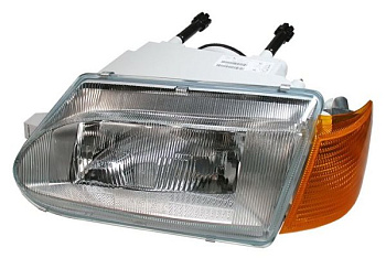 Фара ВАЗ-2115 левая в сборе c желт.пов. (Bosch)