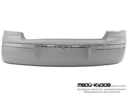 БАМПЕР ЗАДНИЙ (3 ДВ) (5 ДВ) ГРУНТ (ТАЙВАНЬ) для Volkswagen POLO (08.2001 - 2009)