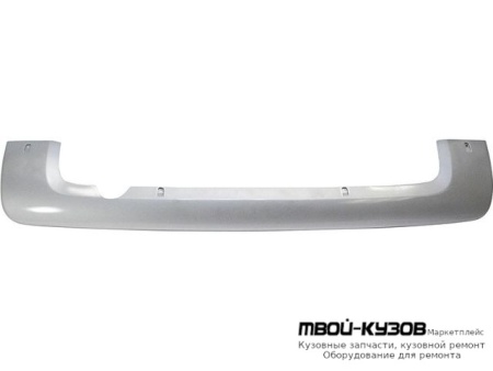 МОЛДИНГ БАМПЕРА ЗАДНИЙ СЕРЫЙЕБРИСТ (ТАЙВАНЬ) для Peugeot PARTNER (2008-2015)