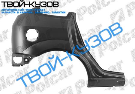 FOCUS 98- КРЫЛО ЗАДНЕЕ ЛЕВОЕ (5-ДВ HB)