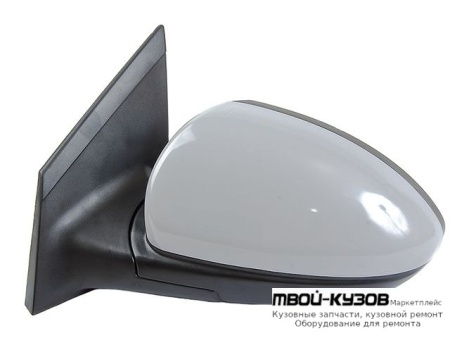 ЗЕРКАЛО ЛЕВАЯ СТОРОНА ЭЛЕКТР С ПОДОГРЕВОМ (CONVEX) ГРУНТ (ТАЙВАНЬ) для Chevrolet CRUZE (2009-)