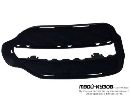РЕШЕТКА БАМПЕРА ПЕРЕДНИЙ ПРАВАЯ СТОРОНА С ОТВ П/ DRL( ХОД. ОГНИ) (ТАЙВАНЬ) для Mercedes X204 GLK-CLASS (2008-)