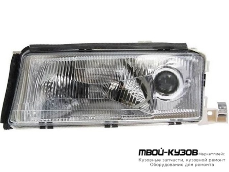 ФАРА ЛЕВАЯ СТОРОНА С ПРОТИВОТУМ +/- ПОД КОРРЕКТОР (DEPO) для Skoda OCTAVIA (04.1997 - 07.2000 08.2000-)