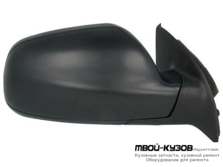 ЗЕРКАЛО ПРАВАЯ СТОРОНА МЕХАН С ТРОСИК С ТЕМПЕР ДАТЧИК (CONVEX) (ТАЙВАНЬ) для Peugeot 307 (08.2001-)
