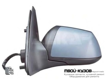 ЗЕРКАЛО ЛЕВАЯ СТОРОНА ЭЛЕКТР С ПОДОГРЕВОМ (ASPHERICAL) ГРУНТ (ТАЙВАНЬ) для Ford MONDEO (04.2001-)