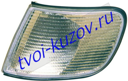 AUDI 100 УКАЗАТЕЛЬ ПОВОРОТА левый угловой белого цвета