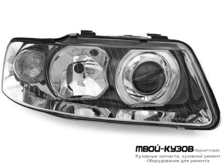 ФАРА ПРАВАЯ СТОРОНА ПОД КОРРЕКТОР (DEPO) для Audi A3 (08.1996 - 2002)