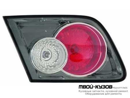 ФОНАРЬ ЗАДНИЙ ВНУТРЕН ЛЕВАЯ СТОРОНА (СЕДАН) (ХЭТЧБЭК) ВНУТРИ ХРОМ (КИТАЙ) для Mazda 6 (2002-2007)