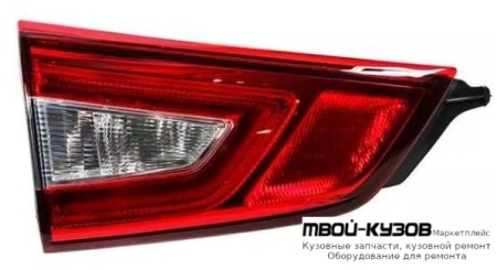 ФОНАРЬ ЗАДНИЙ ВНУТРЕН ЛЕВАЯ СТОРОНА ДИОД (DEPO) для Nissan QASHQAI (2014-)
