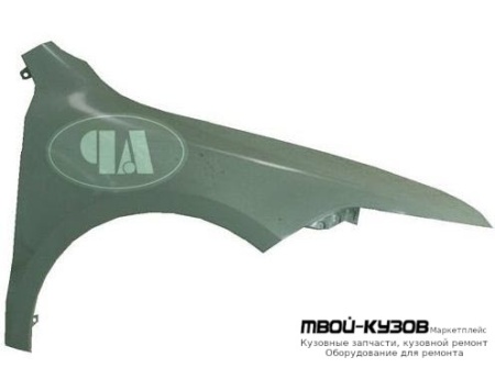 КРЫЛО ПЕРЕДНИЙ ПРАВАЯ СТОРОНА (ТАЙВАНЬ) для Skoda SUPERB (2008-2015)