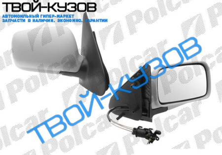 POLO HB 1094-0999 ЗЕРКАЛО R МЕХАНИЧЕСКОЕ, ПОД ПОКРАСКУ