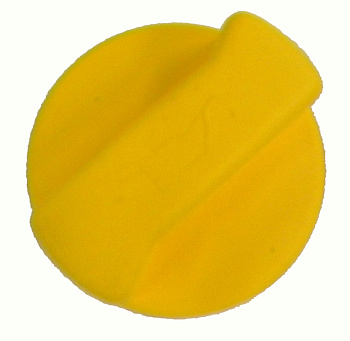 Крышка масляной горловины ВАЗ-2112 желтая (ЕвроДеталь)