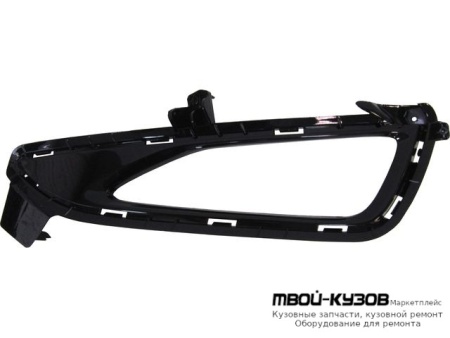 РЕШЕТКА БАМПЕРА ПЕРЕДНИЙ ПРАВАЯ СТОРОНА С ОТВЕРСТИЯМИ ПОД ПРОТИВОТУМАННЫЕ ФАРЫ (КИТАЙ) для Hyundai TUCSON (2015-)