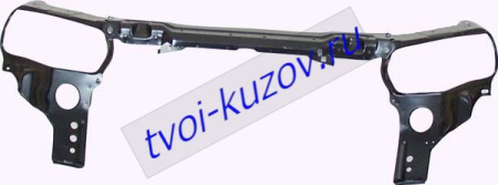 406 БАЛКА ПАНЕЛИ ПЕРЕДНЕЙ верхняя В СБОРЕ с КРЕПЛЕН П-2 ФАРЫ