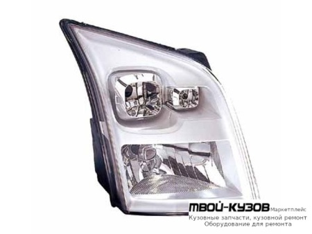 ФАРА ПРАВАЯ СТОРОНА ПОД КОРРЕКТОР (DEPO) для Ford TRANSIT (2006-)