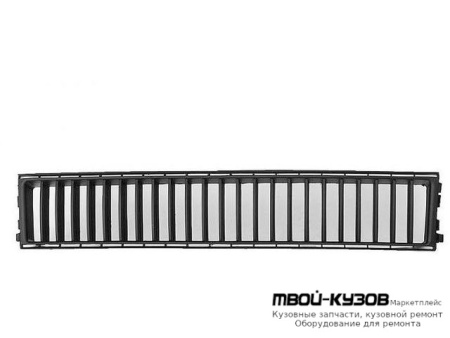 РЕШЕТКА БАМПЕРА ПЕРЕДНИЙ ЦЕНТРАЛ ЧЁРНЫЙ (ТАЙВАНЬ) для Skoda FABIA (01.2000 - 2006)