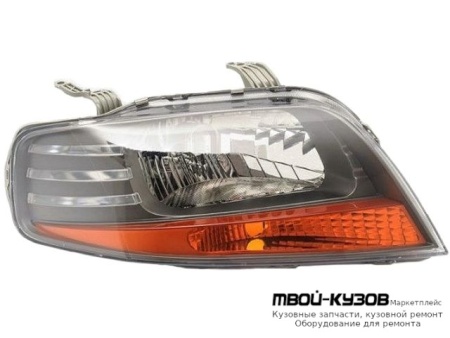 ФАРА ПРАВАЯ СТОРОНА +/- ПОД КОРРЕКТОР (DEPO) для Chevrolet AVEO T200 (2004-)