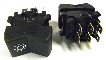 ВК наруж.осв. ВАЗ-2105 (клав.) 6-ти конт. (Автоарматура) П147-04.29