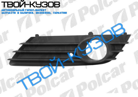 ASTRA H 04- РЕШЕТКА БАМПЕРА правая сторона С ОТВ П/Т