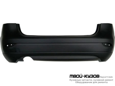 БАМПЕР ЗАДНИЙ ЧЁРНЫЙ (ИТАЛИЯ) для Renault FLUENCE (2010-)