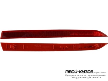 ФОНАРЬ-КАТАФОТ ЛЕВАЯ СТОРОНА В ЗАДНИЙ БАМПЕР (КИТАЙ) для BMW F30 3 series (2012-)