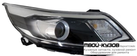 ФАРА ПРАВАЯ СТОРОНА ЛИНЗОВАННАЯ +/- КОРРЕКТОР (КИТАЙ) для KIA RIO (2011-2017)