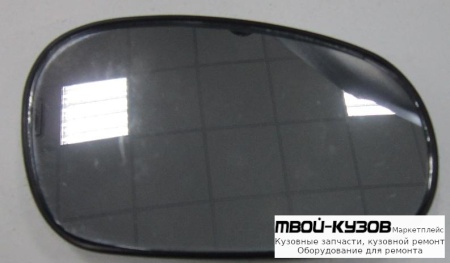 СТЕКЛО ЗЕРКАЛА ПРАВАЯ СТОРОНА (КИТАЙ) для Daewoo LANOS (1998-) CHEVROLET LANOS (2002-)